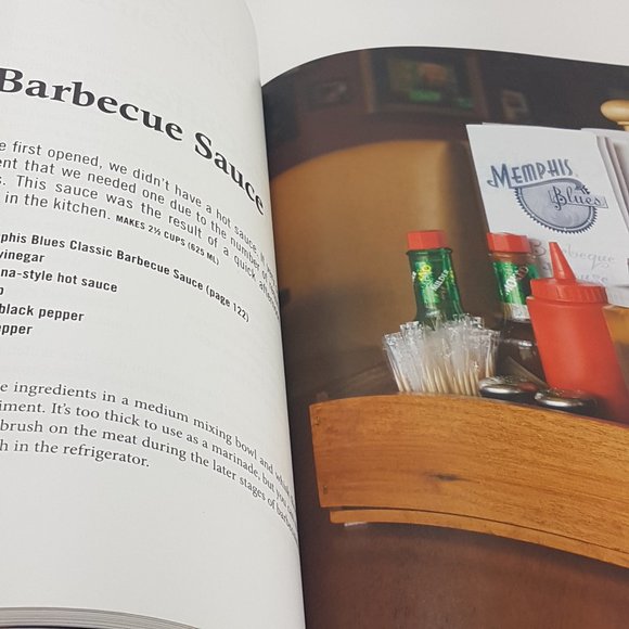 Vintage 2008 Memphis Blues BBQ House Cookbook by George Siu Park Heffelfinger BC - Picture 10 of 16